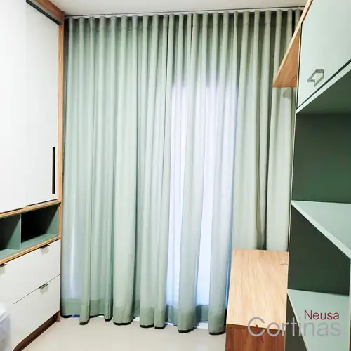 Projeto de cortinas sob medida da Neusa Cortinas em atendimento a Bom Jesus dos Perdões